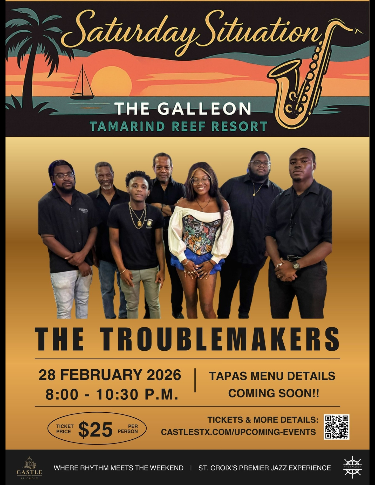 2/28/2026: Saturday Situation Jazz featuring - The Troublemakers