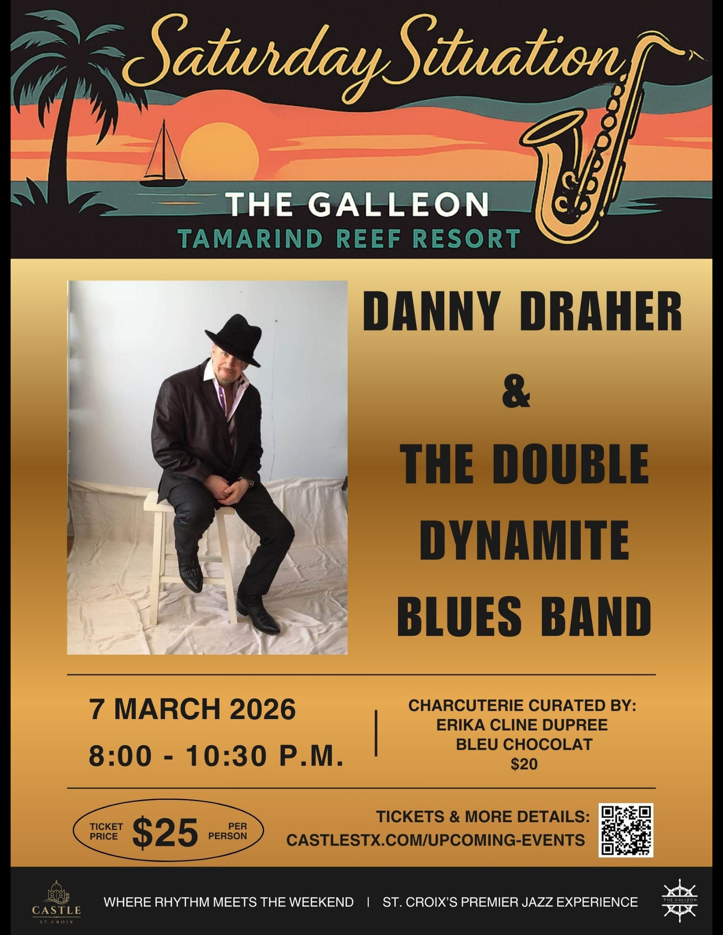 3/7/2026: Danny Draher & The Double Dynamite Blues Band