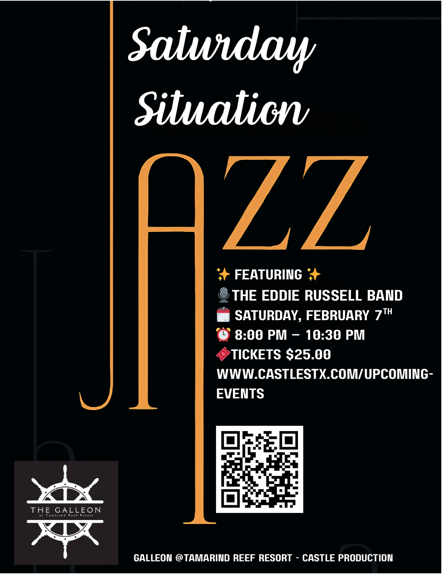 2/7/2026 - Saturday Situation Jazz featuring: The Eddie Russell Band